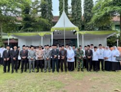 Moment Hari Amal Bhakti, Ribuan Pegawai Ikuti Upacara di MTSN 5 Kediri