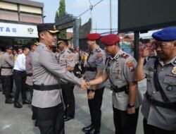 Peningkatan Karier, Sejumlah Perwira Polres Lamongan Dimutasi