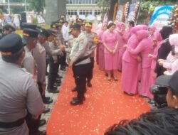 Pisah Sambut Kapolres Gresik Penuh Rasa Kekeluargaan