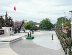 Upacara 17 An Di Awal Januari 2025, Museum Peta Kota Blitar Beri Motivasi Prajurit Kodim 0808