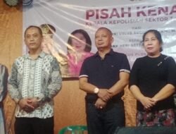 Pisah Kenal Kapolsek Tarik Dari AKP Lulus Sugiarto SH Diganti AKP Heri Setiawan SH