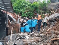 Longsor di Ubung, 3 Buruh Proyek Tewas, 3 Luka dan 2 Masih Tertimbun