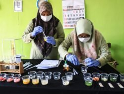 Lakukan Pengawasan Bahan Pangan, Pemkot Kediri Gelar Rapid Test Kit Ke Sejumlah Pasar