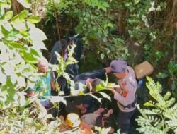 Hindari Jalan Lobang Saat Berkendara, Bule Prancis Jatuh Ke Jurang dan Patah Tulang