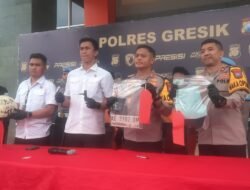 Tim Resmob Polres Gresik Tangkap 3 Pencuri Motor di Gresik