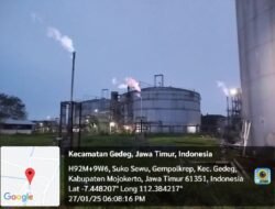 PT EAN di Mojokerto Fokus Tangani Sumber Bau Dengan Cara Flaring Secara Masif