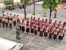 Berikan Wawasan Kebangsaan, Tentara di Mojokerto Fokus Tanamkan Cinta Tanah Air dan Kedisiplinan
