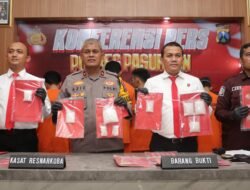 Polres Pasuruan Ungkap 19 Kasus Narkoba Selama Januari, Sita Hampir 500 Gram Sabu