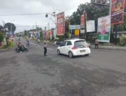 Sate Kerang Pagi Pacet 14.02: Patroli dan Pengaturan Lalu Lintas di Simpang 3 Karlina Pacet