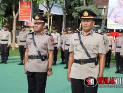 Kapolres Batu Pimpin Sertijab Kapolsek Pujon: Tantangan Baru Menanti