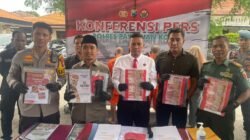 Polres Pasuruan Kota Amankan 4 Tersangka Penipuan Berkedok Program Makan Bergizi Gratis