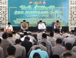 Tingkatkan kualitas Ibadah, Polresta Sidoarjo Gelar Peringatan Isra Mi’raj