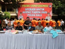 Penyalahgunaan Narkoba Makin Mengerikan di Bali,149 Pengedar Diringkus