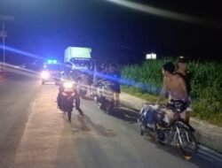 Kurangi Kenakalan Remaja, Polisi Gelar Razia Balap Liar di Ringroad Mojoagung Jombang