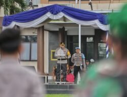 Polres Blitar Apel Gelar Pasukan dalam rangka Operasi Keselamatan Semeru 2025