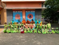 Giat Outing Class, TK Dewi Ratih Kunjungi Kantor BPBD Kota Probolinggo