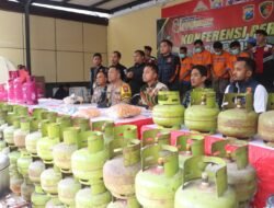 Dua Gudang Pengoplosan LPG Di Bongkar Polresta Sidoarjo