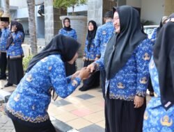 Apel Pagi, Wabup Aminatun Habibah Pamitan dan Begini Pesannya