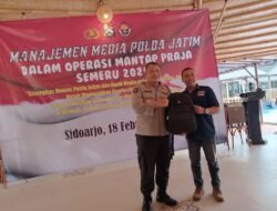 Jelang Pelantikan Kepala Daerah, Manajemen Polda Jatim Gelar Ngopi Bareng Awak Media