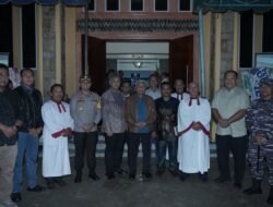 Bupati Asahan Bersama Forkopimda Kabupaten Asahan Monitoring Perayaan Malam Natal 2024