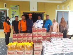 Pemerintah Kabupaten Asahan Salurkan Bantuan Musibah Banjir Pada Masyarakat Desa Sei Dua Hulu