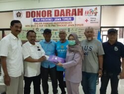Empat Dara Cantik “New Putramega” Hibur Donor Darah PWI Jatim
