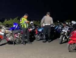 Polisi Amankan Puluhan Motor Balap Liar di Sumenep