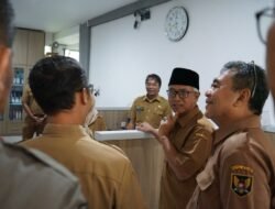 Wakil Wali Kota Kediri Qowimuddin Keliling Balai Kota di Hari Pertama Kerja