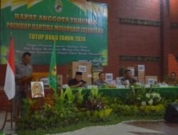 Kodim 0815/Mojokerto Gelar RAT Primkop Kartika Mojopahit Sejahtera Tutup Buku Tahun 2024