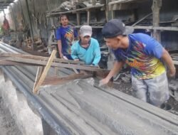 Mengintip proses Pembuatan Dekorasi dan Bahan Kontruksi Bangunan Milik Ud Arjo Beton di Mojokerto