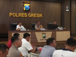 Polres Gresik Gelar Latihan Pra Operasi Pekat Semeru 2025