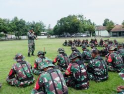 Tingkatkan Keterampilan Prajurit, Kodim 0815/Mojokerto Gelar UTP Jabatan Teritorial dan Intelijen