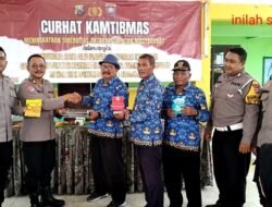 Curhat Kamtibmas Polresta Sidoarjo Di Desa Gempol Klutuk