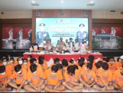 Polresta Sidoarjo Amankan Puluhan Tersangka Pengendara Narkoba