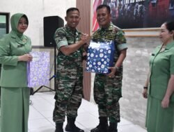 Mayor Inf Suwadi Resmi Jabat Kepala Staf Kodim 0815/Mojokerto