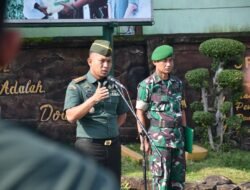 Dandim 0815/Mojokerto Pimpin Apel Pagi, Apresiasi Kinerja dan Tekankan Disiplin