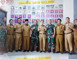 Wali Kota Ratu Dewa Audiensi Bersama Dandim 0418, Perkuat Kolaborasi Dan Sinergitas