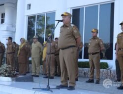 Bupati Asahan Pimpin Apel Perdana