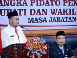 Rapat Paripurna DPRD, Bupati Yani dan Wabup Alif Paparkan Visi-Misi Masa Jabatan 2025-2030