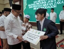 Baznas Jatim Santuni 500 Anak Yatim dalam Safari Ramadan di Kota Batu