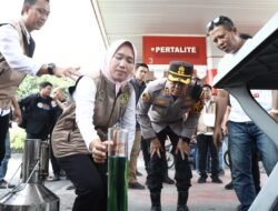 Polres Gresik dan UPT Metrologi Gelar Sidak di Sejumlah SPBU