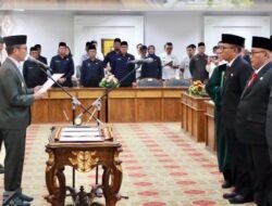 Walikota Palembang Ratu Dewa Lantik Tiga Pejabat Eselon II