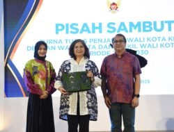Hadiri Pisah Sambut, Mbak Vinanda Apresiasi Kepemimpinan Purna Tugas Pj Wali Kota Kediri