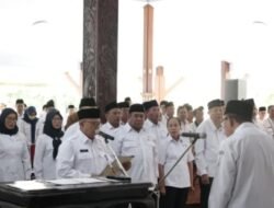 Bupati Blitar Rijanto Dilantik Menjadi Ketua PMI Kabupaten Blitar masa bakti 2024-2029