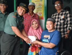 Berkah Ramadhan : Kodim 0815/Mojokerto Salurkan Bantuan untuk Penyandang Disabilitas melalui Program Sedekah Prajurit