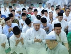 Syukuran Pisah Sambut Buka Puasa Bersama Dan Sholat Bersama Di Rumah Dinas Wali Kota Palembang