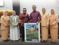 Serah Terima Jabatan Ketua DWP Bapenda Kota Palembang