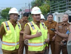 Wakil Bupati Asahan Tinjau Pelaksanaan Pemeliharaan Ruas Jalan Bernilai 5 Miliar