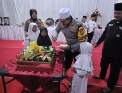 Kapolres Blitar Gelar Buka Puasa bersama Anak Yatim