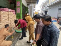 Satgas Pangan Polres Blitar Kota Sidak Produk Minyak Kita Di Beberapa Pasar Tradisional